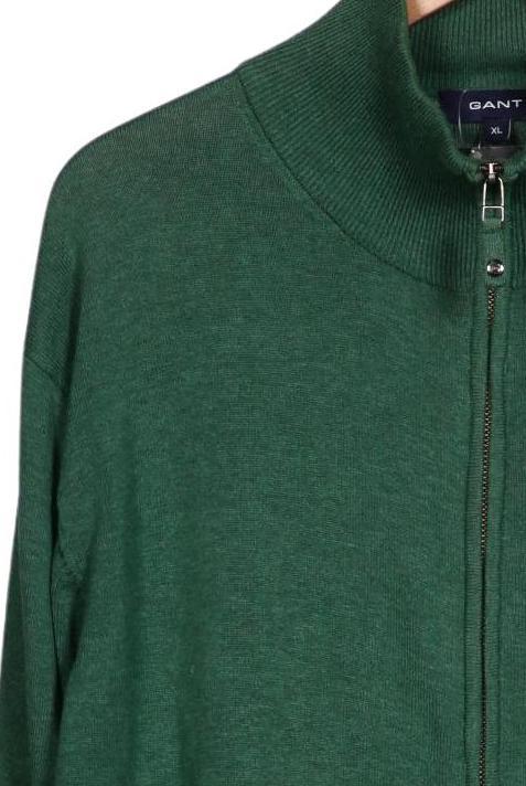 Gant Cardigan Green Cotton Size XL 4