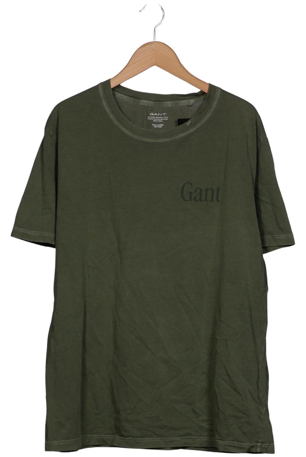 Gant Men T-Shirt Green XL 2