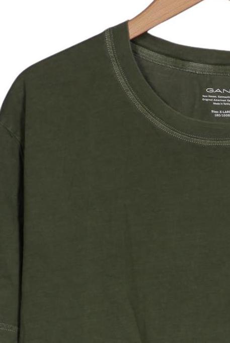 Gant Men T-Shirt Green XL 4