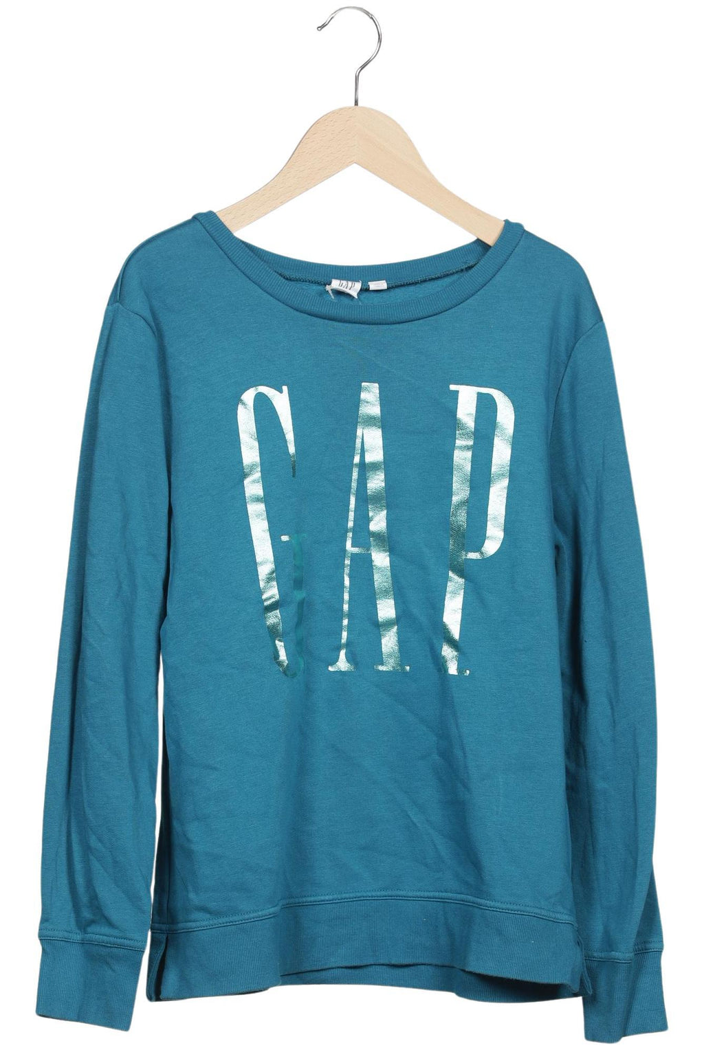 Gap Women's Sweater Turquoise Size S 2