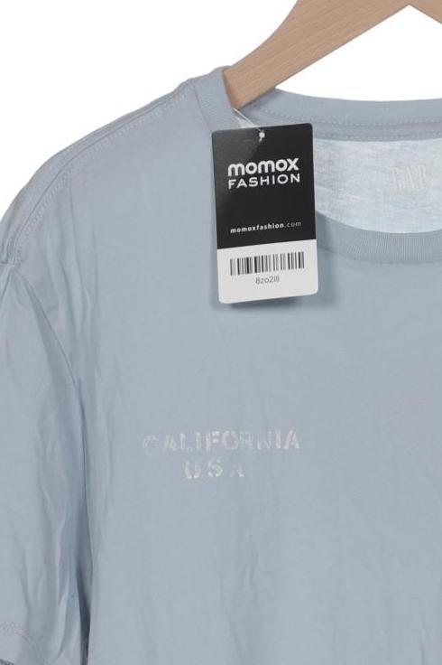 Gap Men's T-Shirt Light Blue S 6