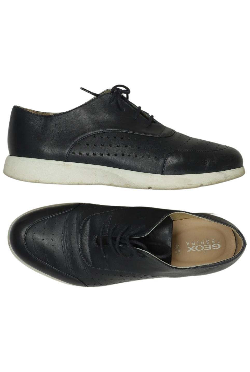 Geox Women's Leather Shoe Black EU 36 6