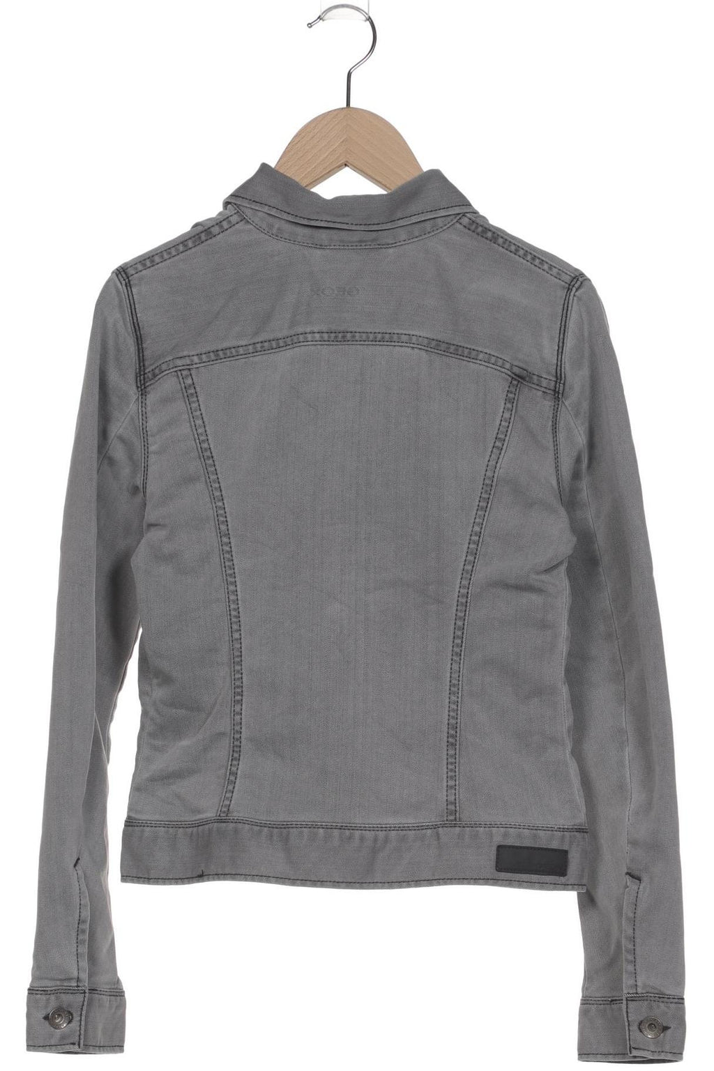 Geox Women Jacket Gray Size XS Cotton Synthetic 5