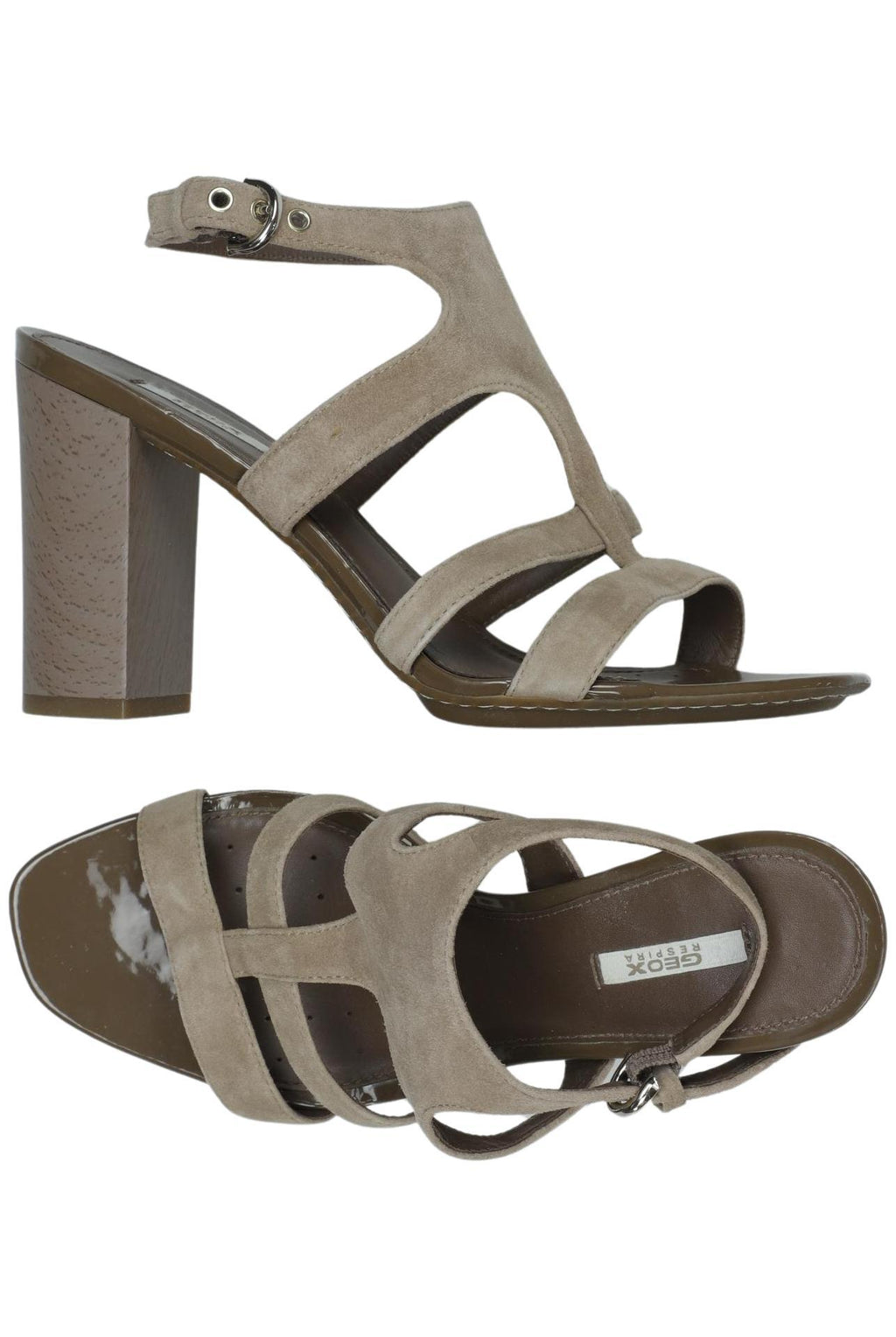Geox Women Sandals Beige EU 36 Leather 5