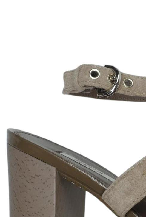 Geox Women Sandals Beige EU 36 Leather 6