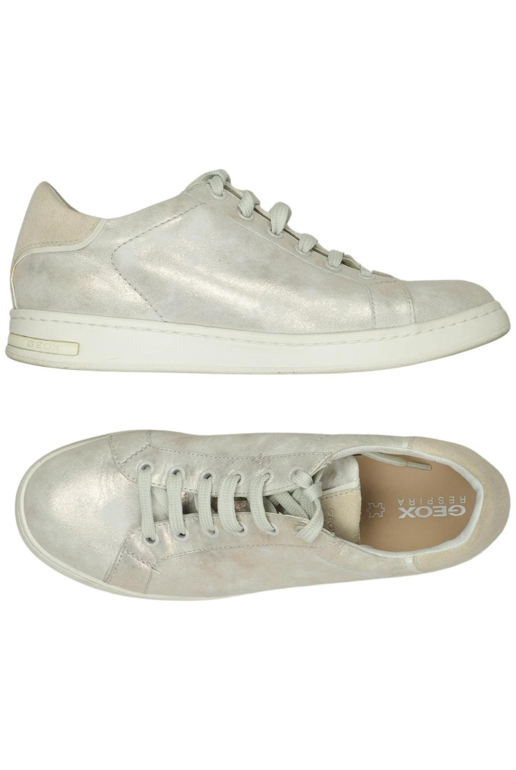 Geox Women's Sneaker Silver EU 37 6