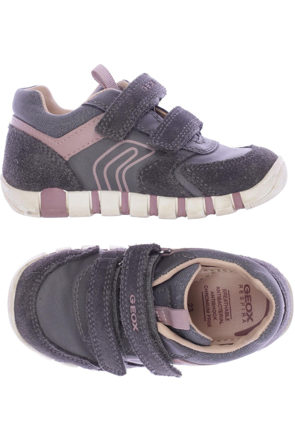 Geox Girls Shoe Gray EU 23 5