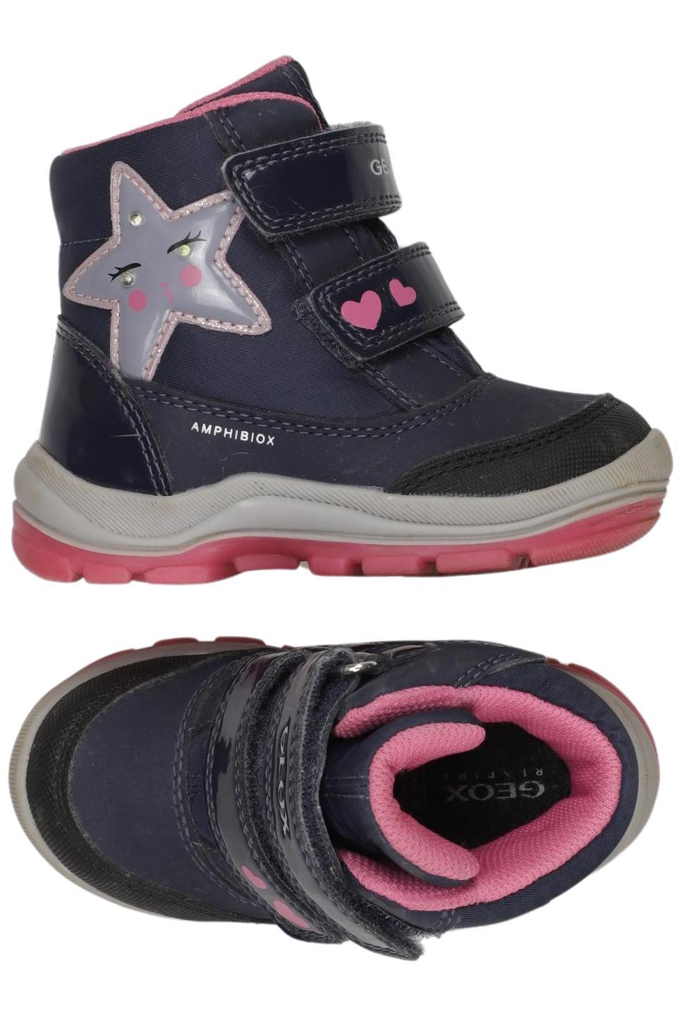 Geox Mädchenschuh, Marineblau, EU 21 8
