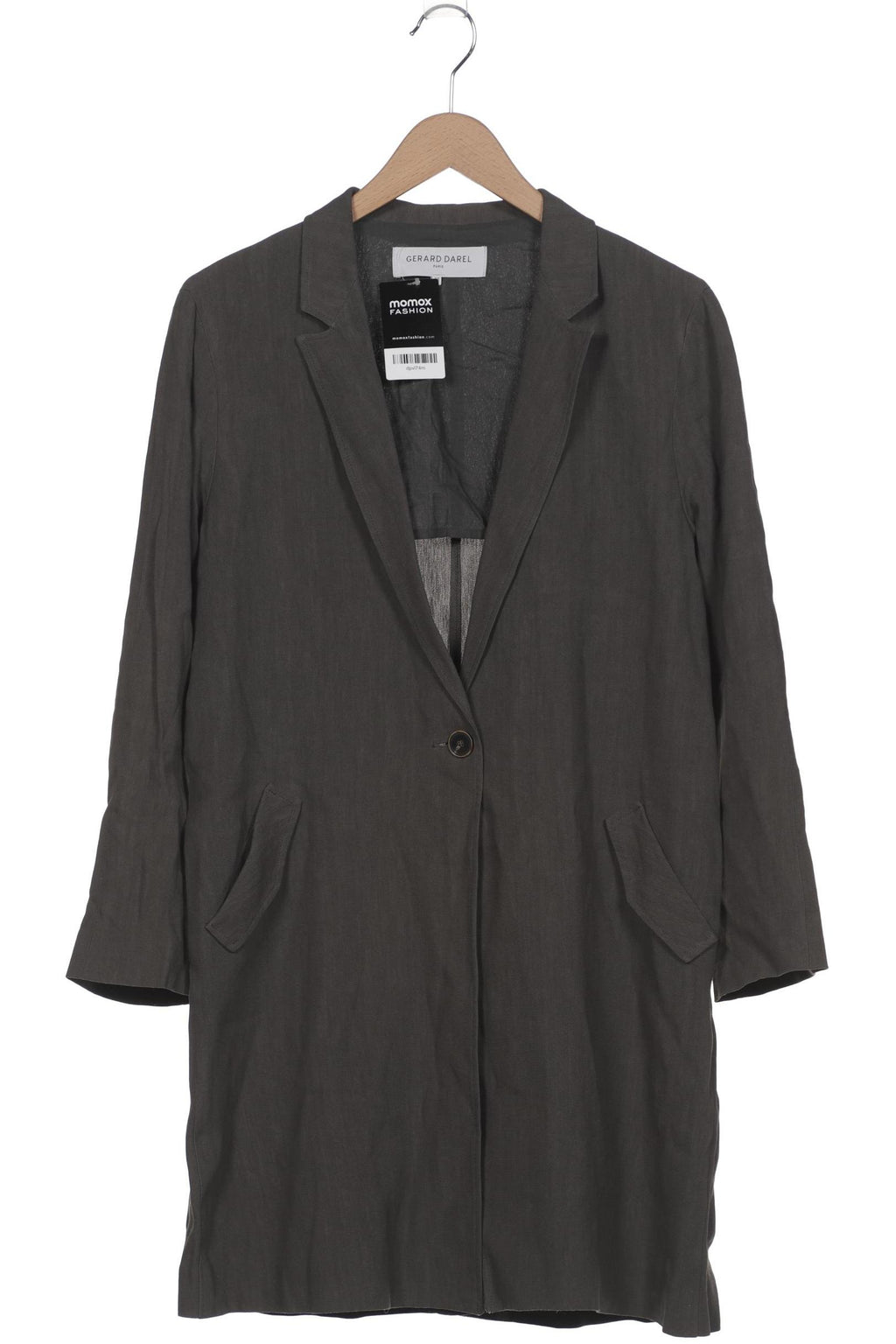 Gerard Darel Women Coat Grey EU 36 4