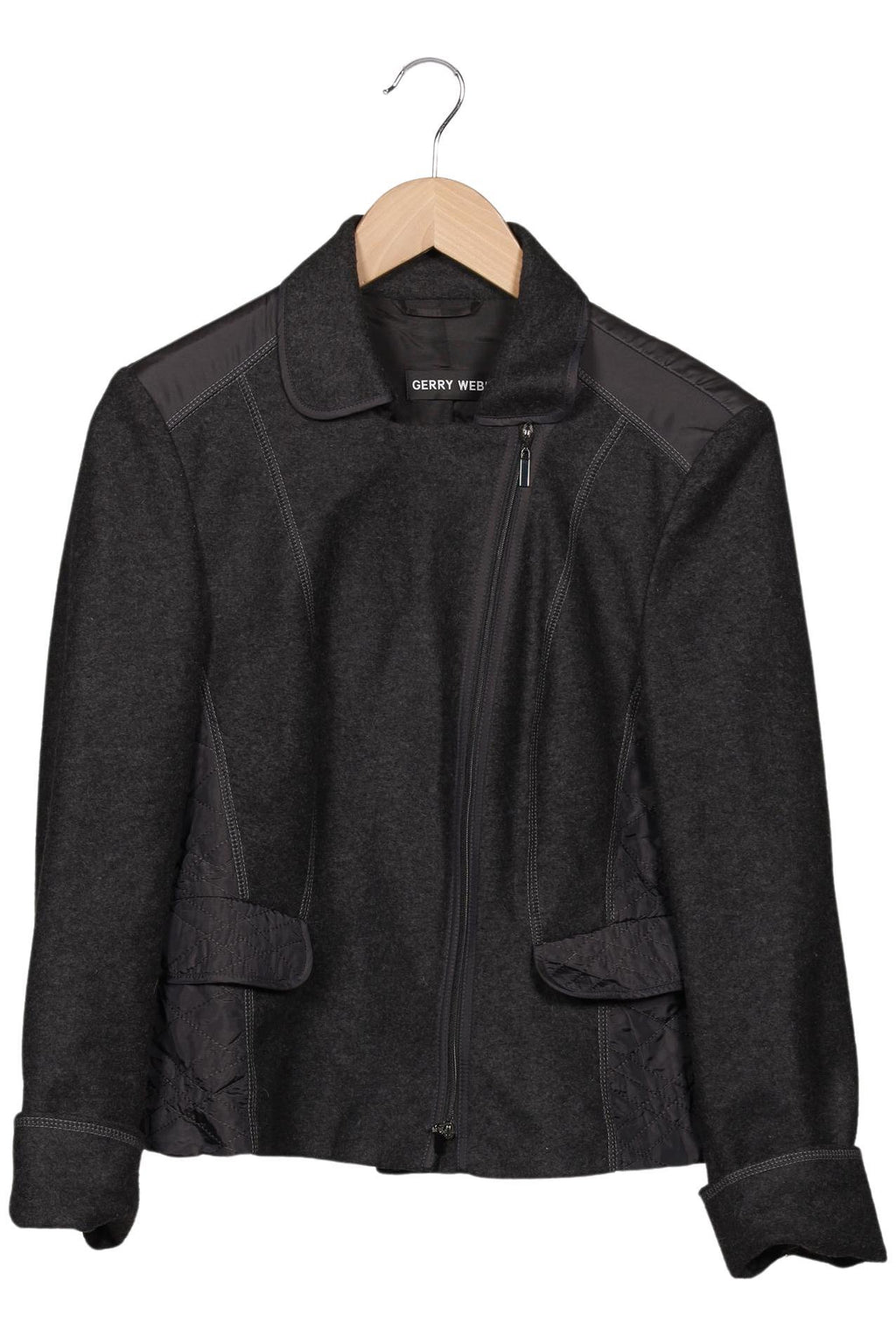 Gerry Weber Women's Blazer Gray EU 38 Synthetic 3