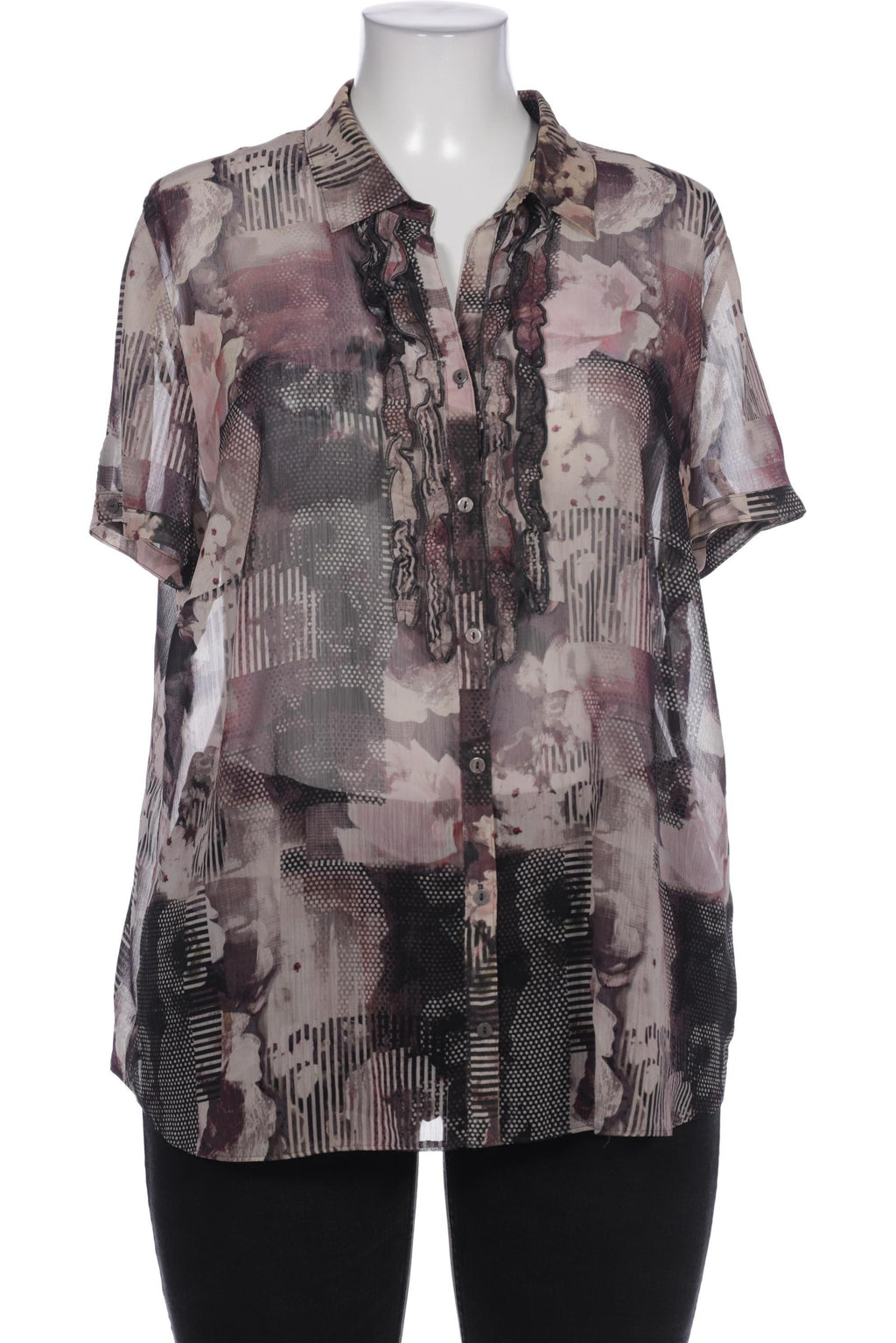Gerry Weber Women's Blouse Gray EU 18 4