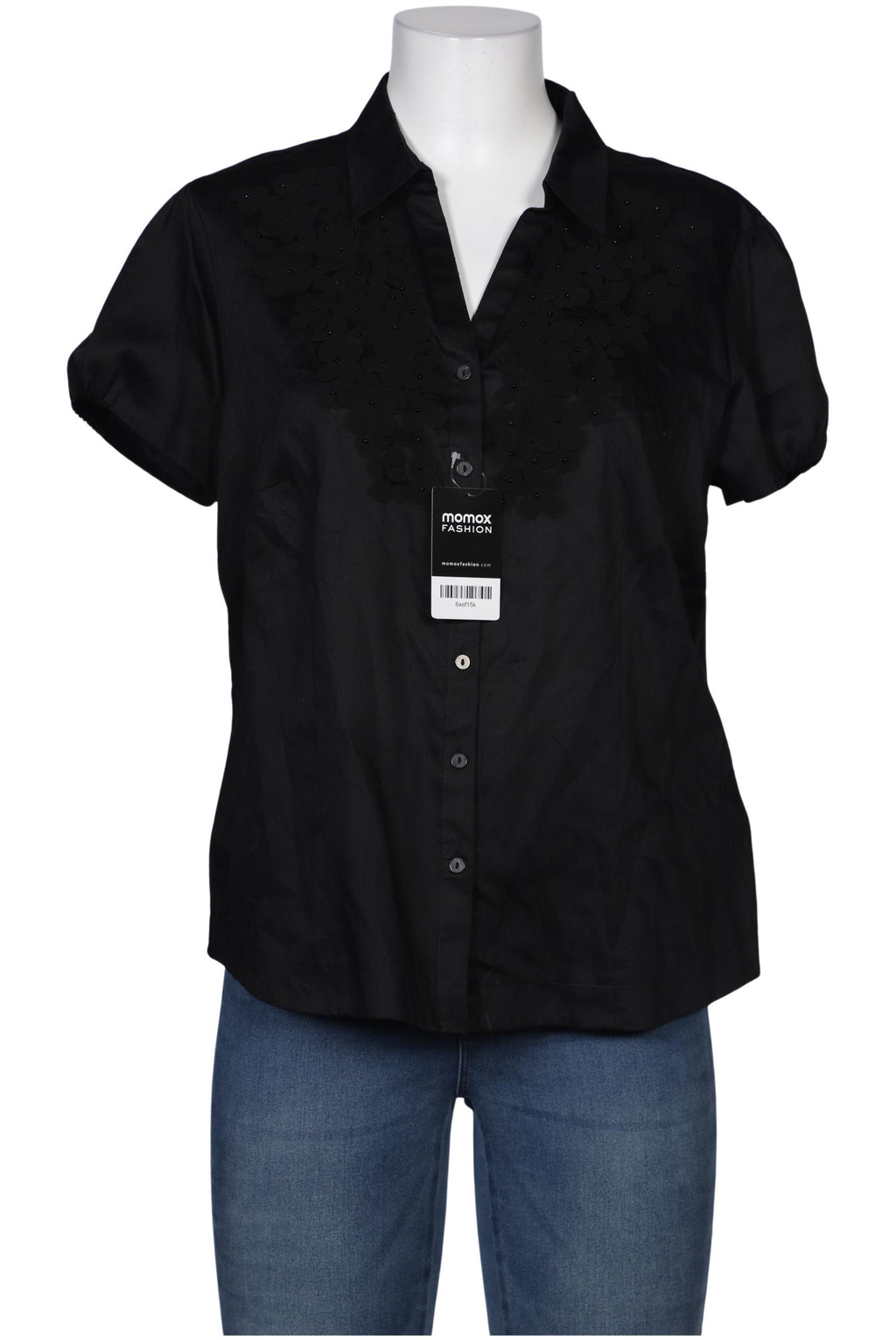 Gerry Weber Damenbluse Schwarz EU 42 4