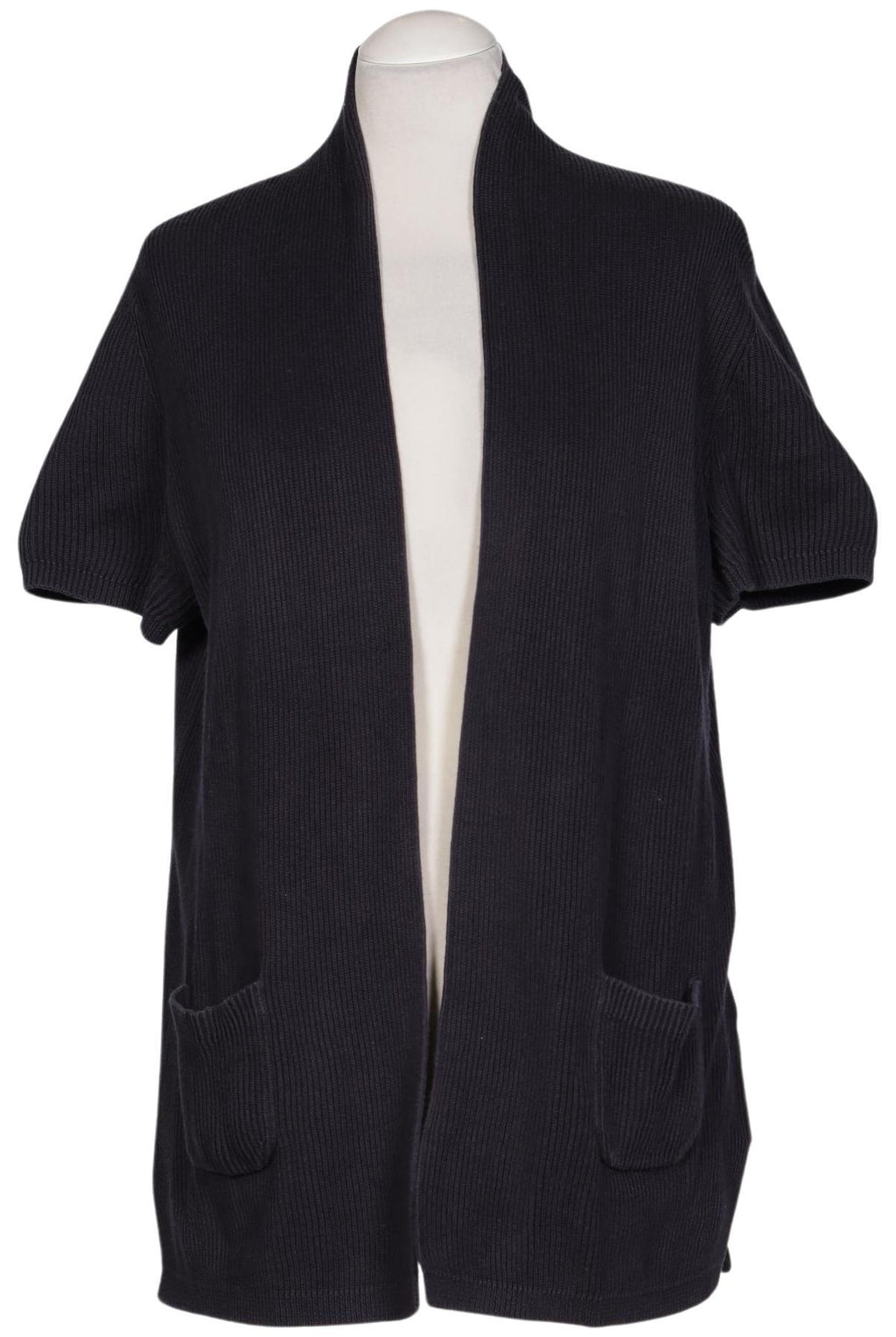 Gerry Weber Damen Strickjacke Marineblau EU 40 Baumwolle 3