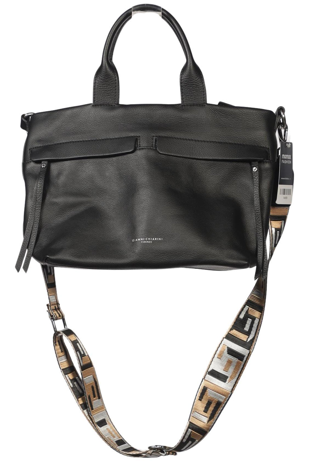 Gianni Chiarini Large Leather Handbag Black 2