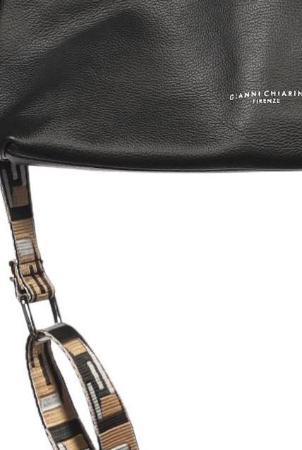 Gianni Chiarini Large Leather Handbag Black 4
