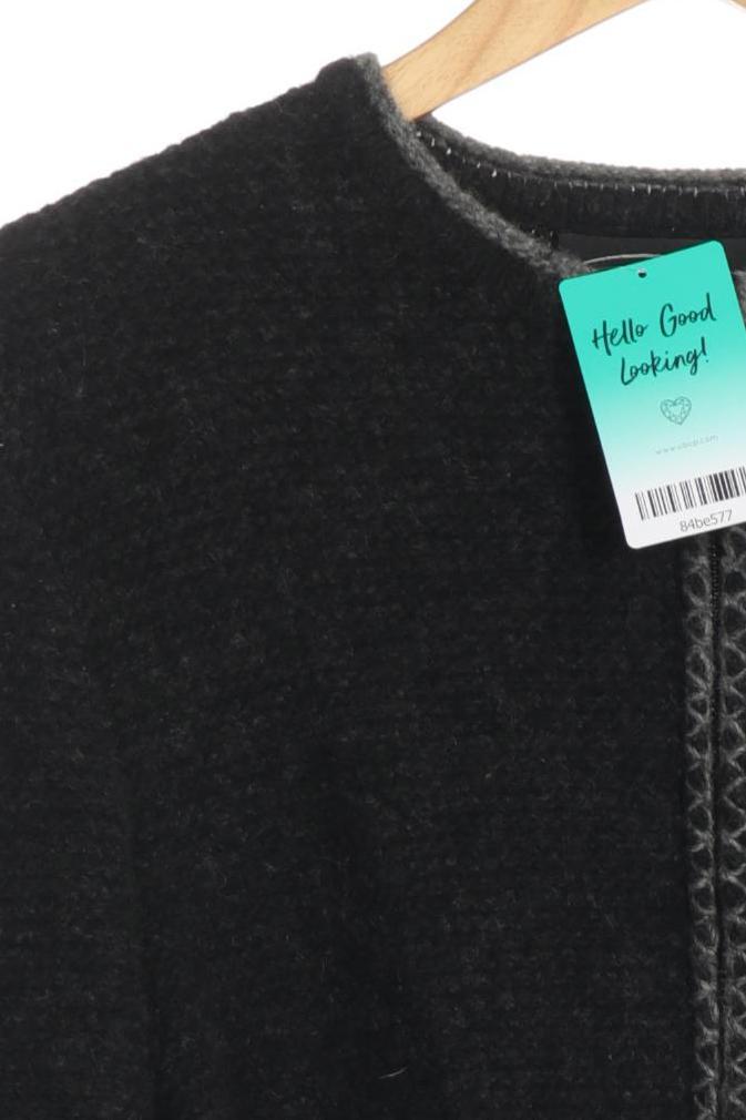 Giesswein Women's Cardigan Black EU 42 Virgin Wool Second Hand 4