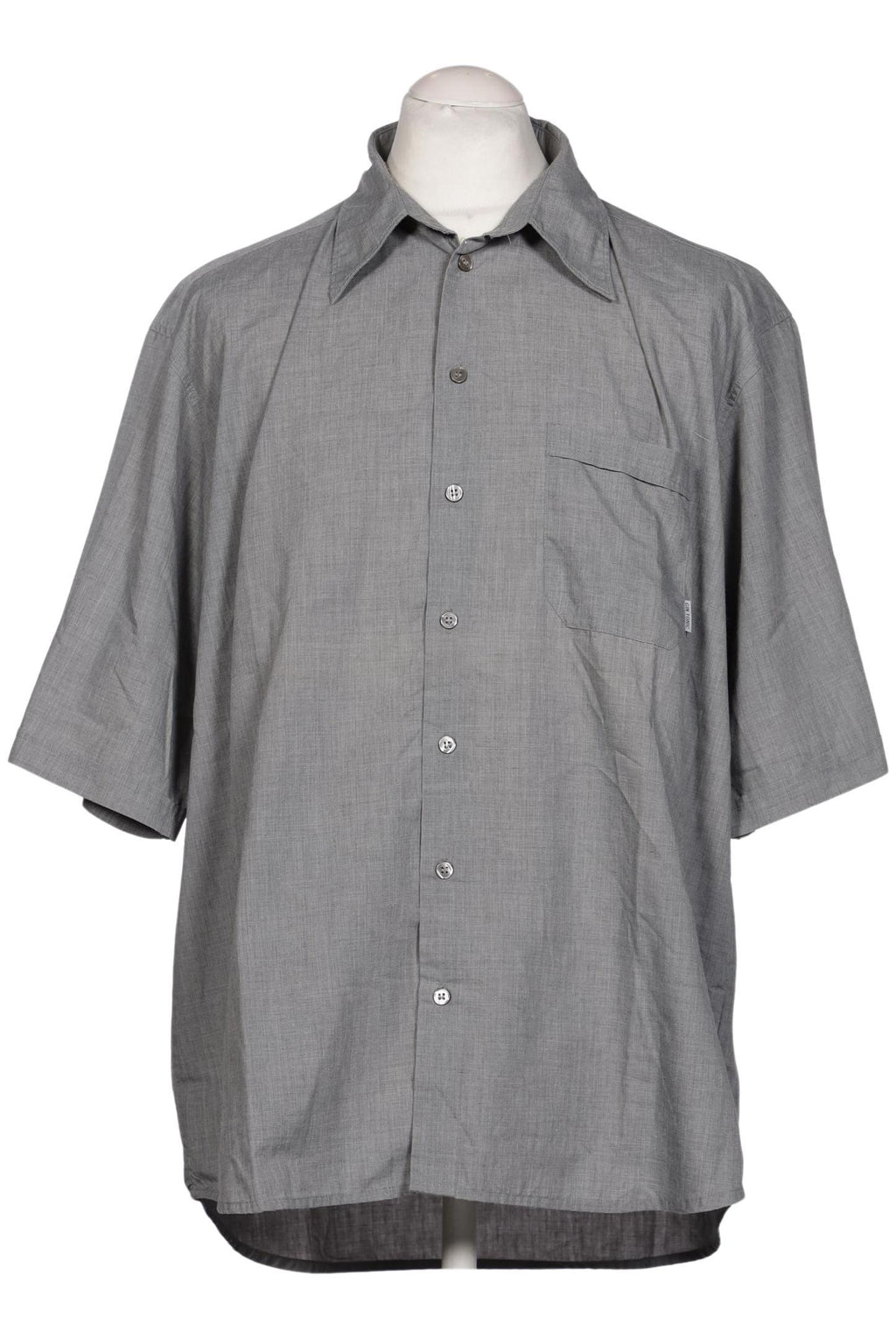 GIN TONIC Herren Hemd Grau XL 2