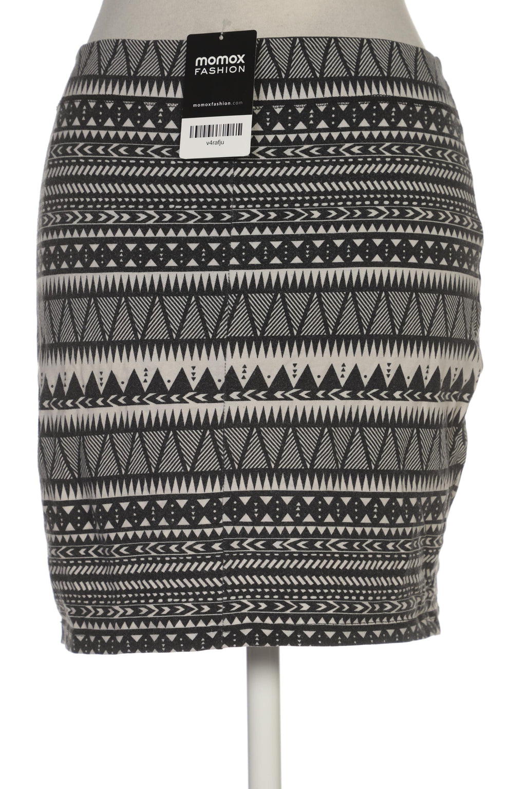 Gina Tricot Damen Rock Gray M Cotton Elastane 5