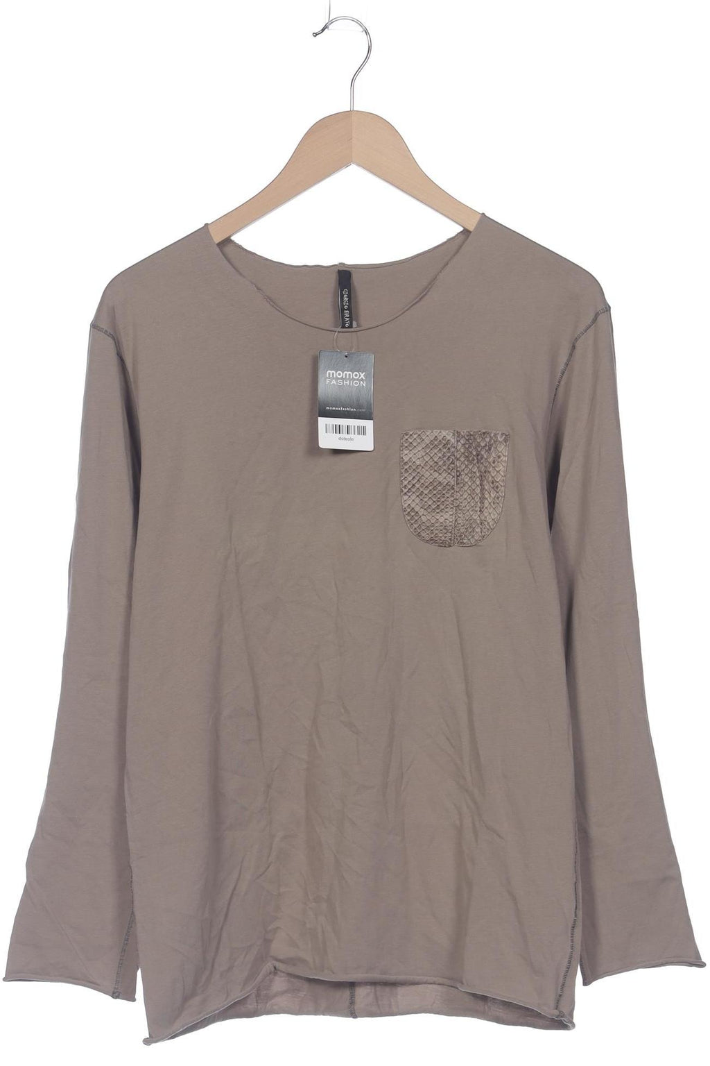 Giorgio Brato Long Sleeve Shirt Gray Size M 4