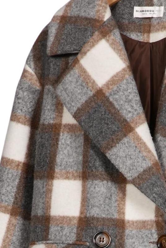 Glamorous Women Coat Multicolor EU 34 4