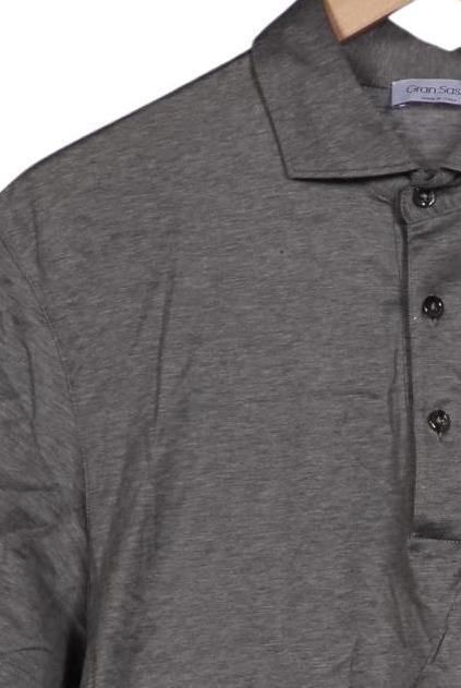 Gran Sasso Polo Shirt Gray EU 54 Cotton 3