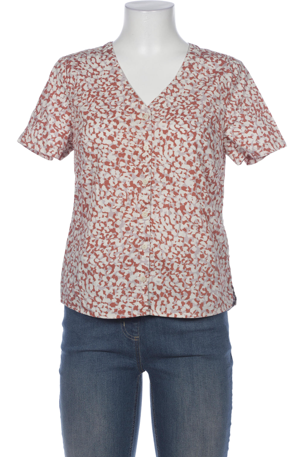 Grüne Erde Women's Blouse Brown EU 38 Cotton 4