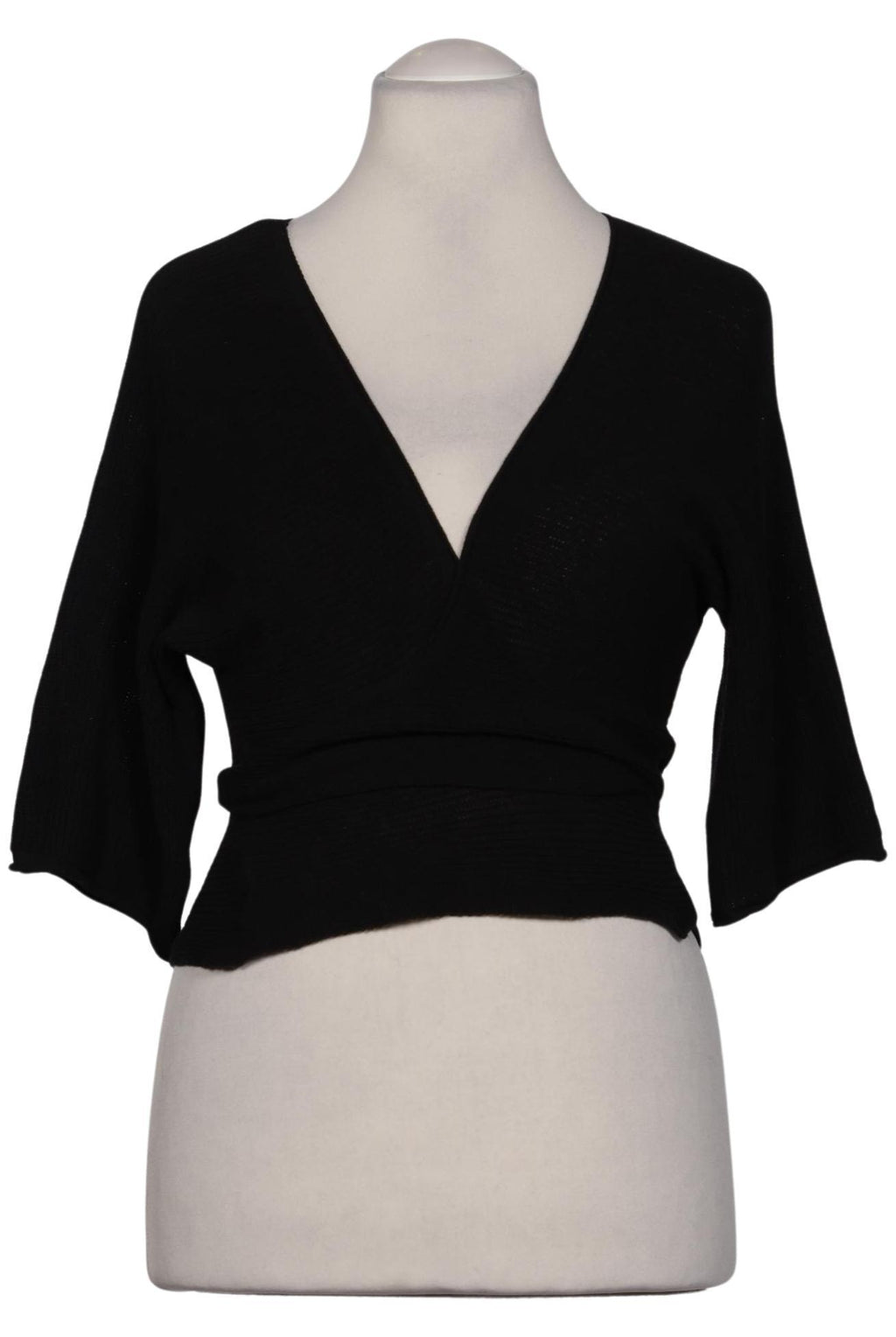 Gudrun Sjödén Women's Cardigan Black M Cotton Wool 2