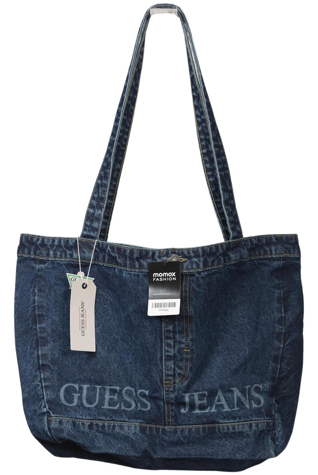 Guess Large Women Handbag Blue Cotton 2