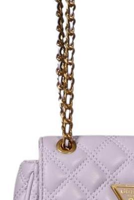 Guess Damen Handtasche klein Flieder Synthetik 4