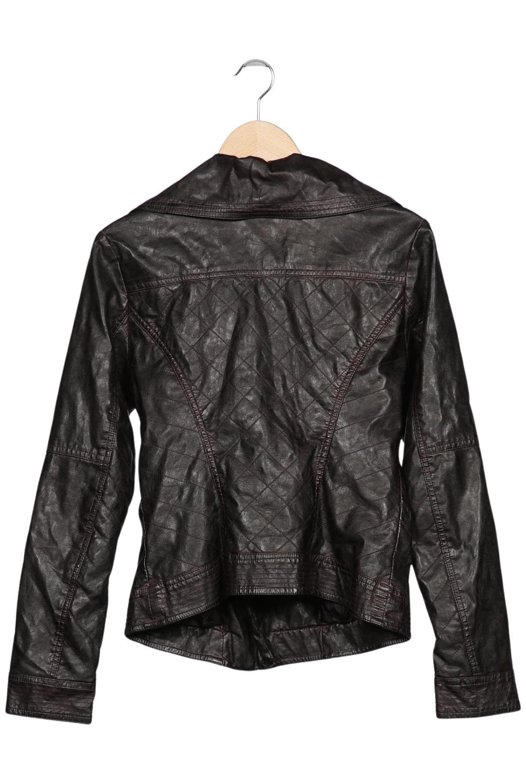 Guess Women Jacket Brown M Synthetic Leather 3