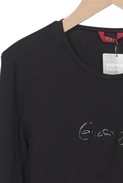 Guess Women Long Sleeve Shirt Black M Cotton 4