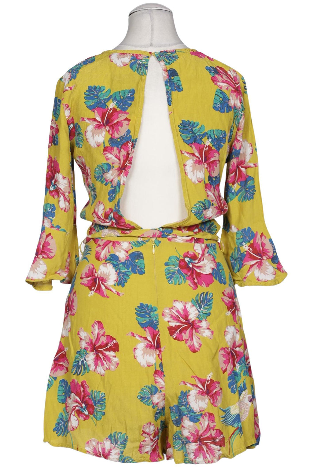 Guess Women Jumpsuit Yellow Size XS 5