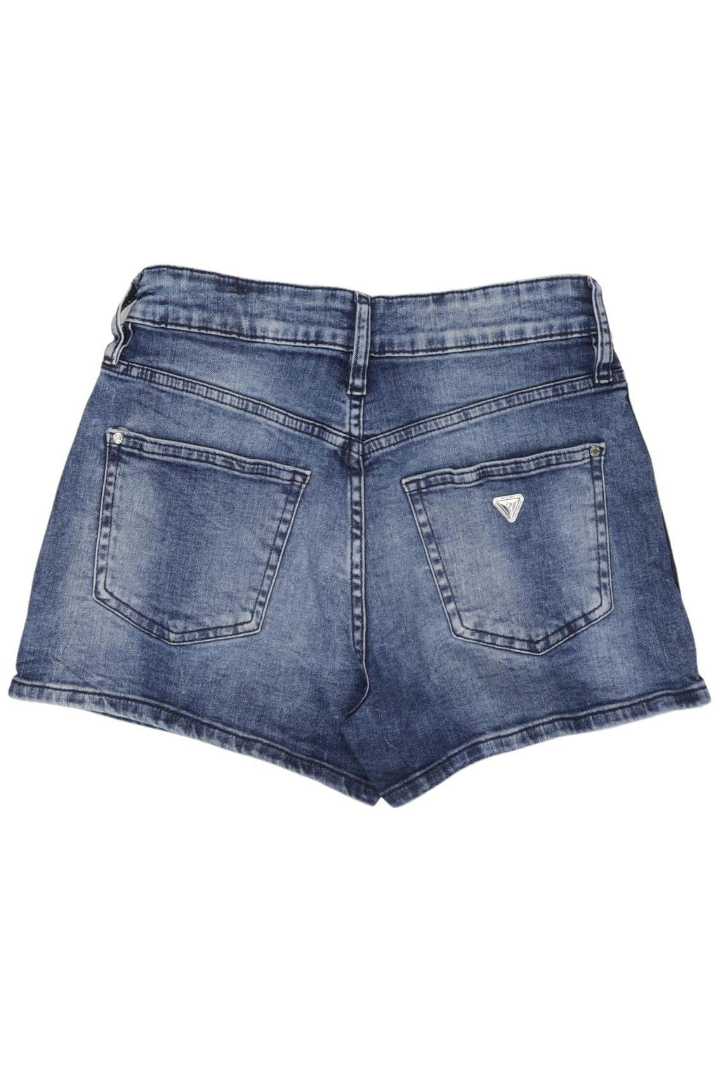 Guess Damen Shorts Blau W25 3