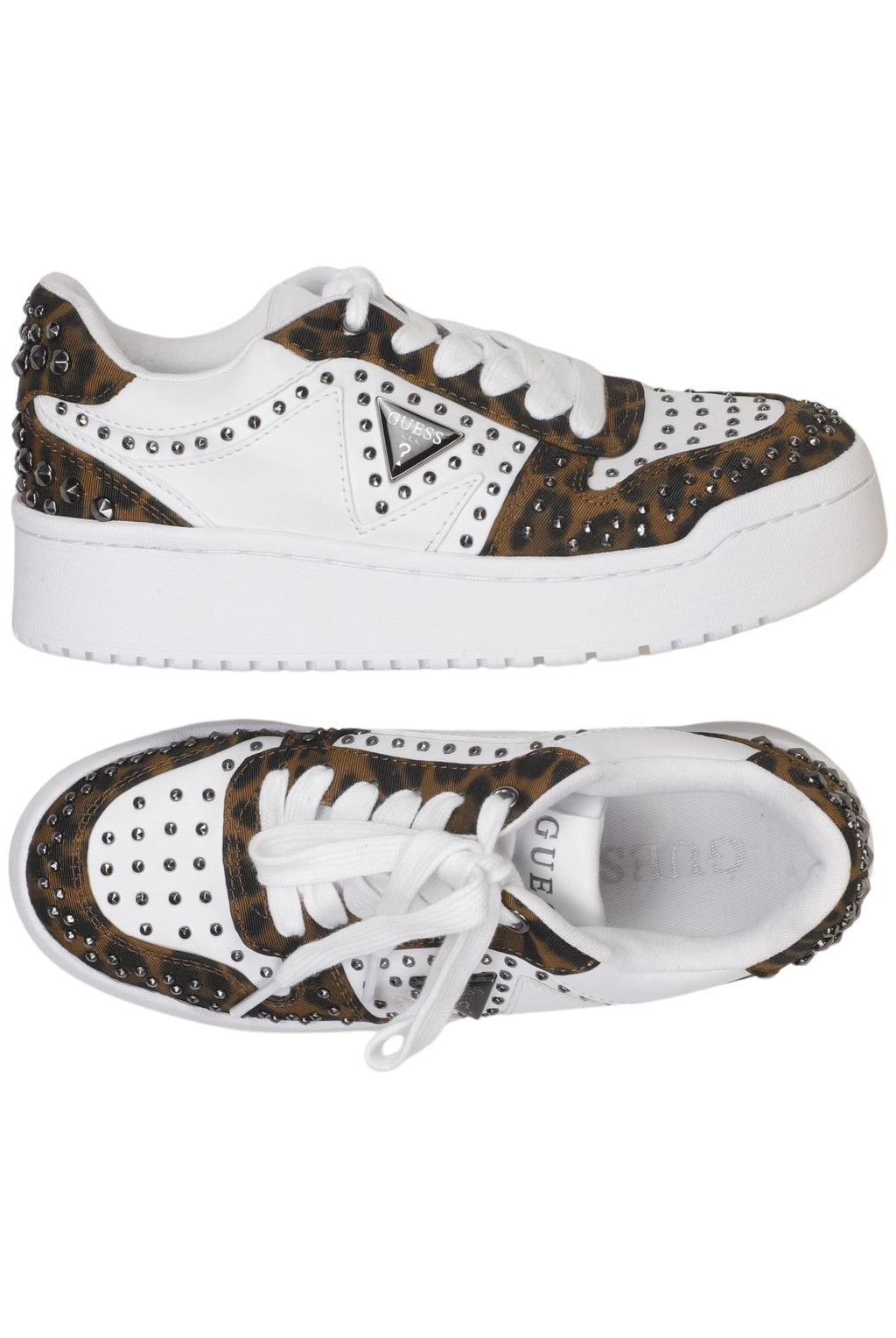 Guess Women's Sneaker White EU 35 Synthetic Leather 2