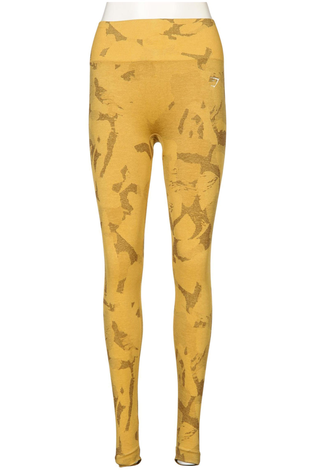 Gymshark Women's Tracksuit Bottoms Yellow Size S 2