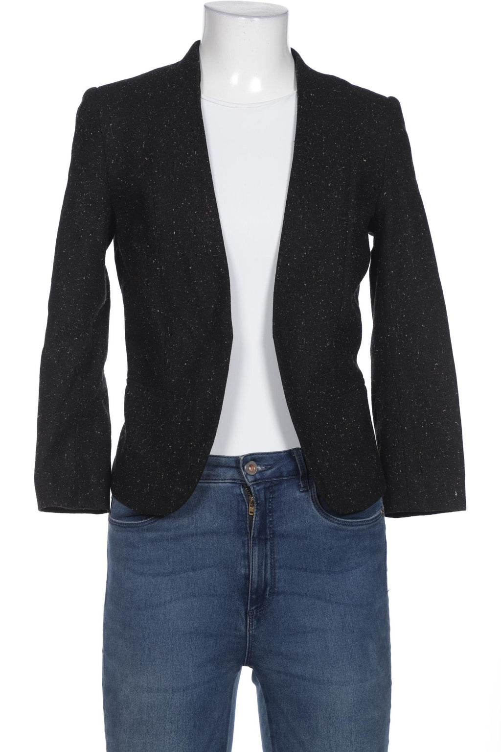 H&M Damen Blazer Schwarz EU 34 4
