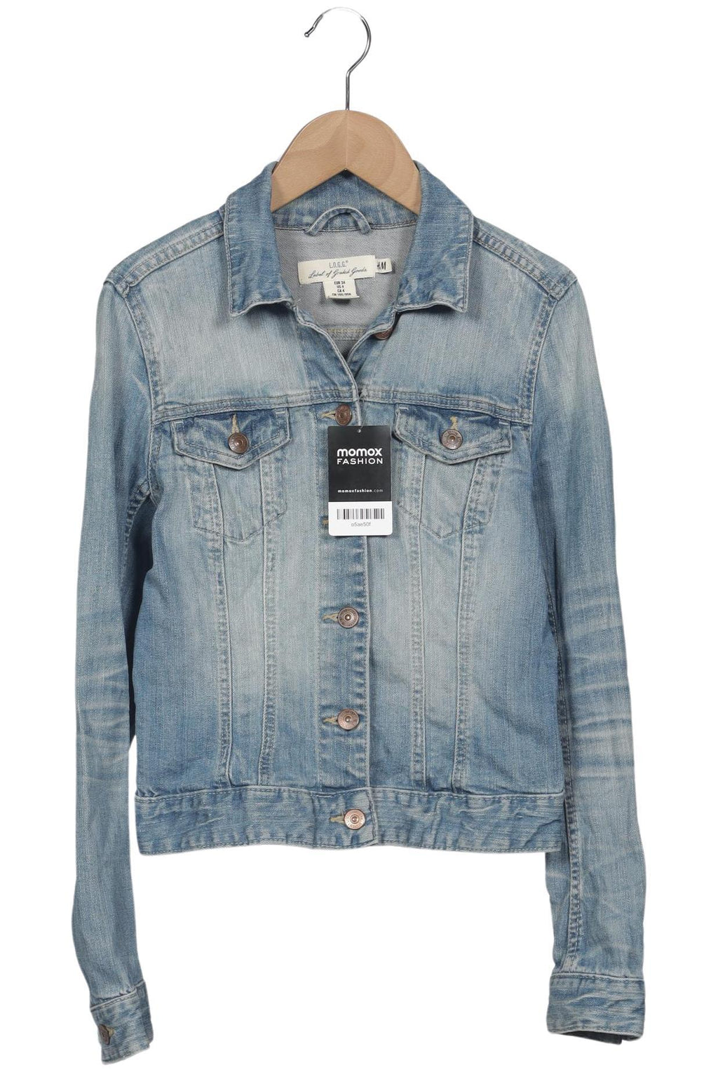 H&M Damenjacke Hellblau EU 34 4
