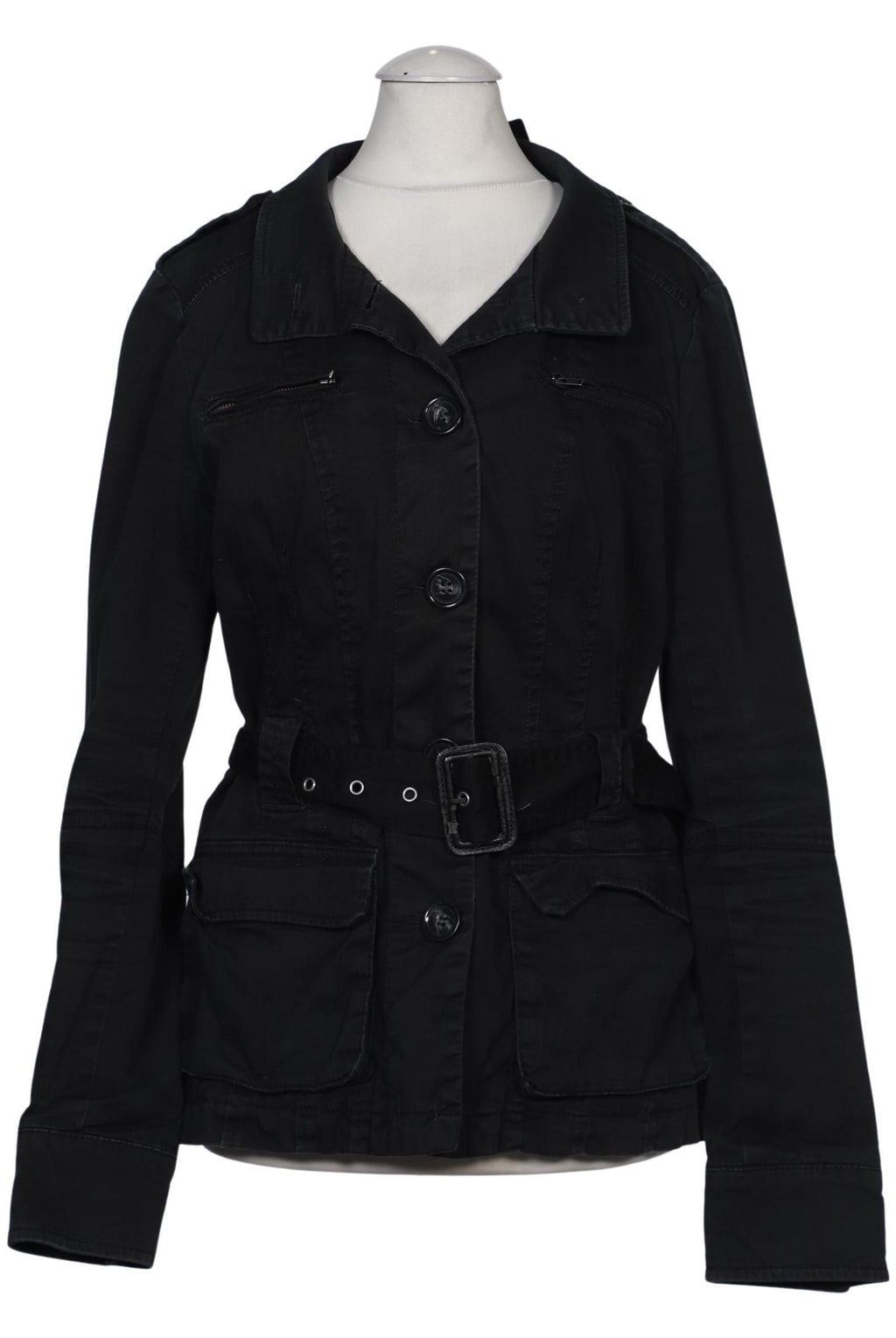H&M Women Jacket Black EU 36 2