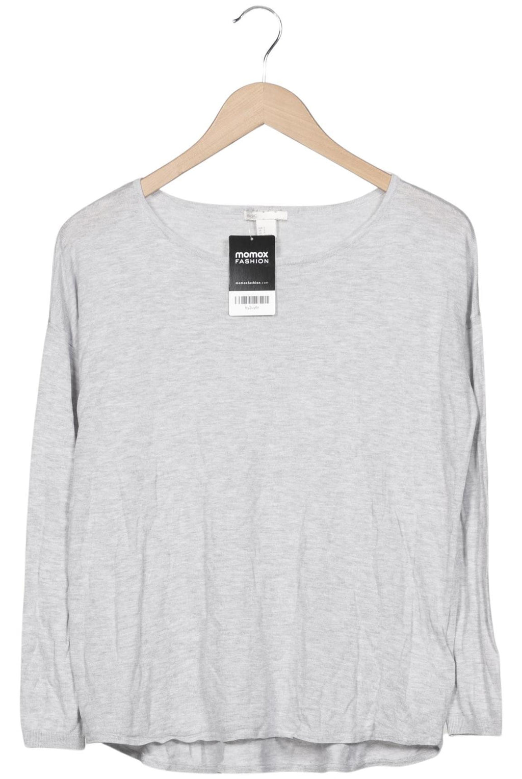 H&M Women Long Sleeve Shirt Gray Size S 2