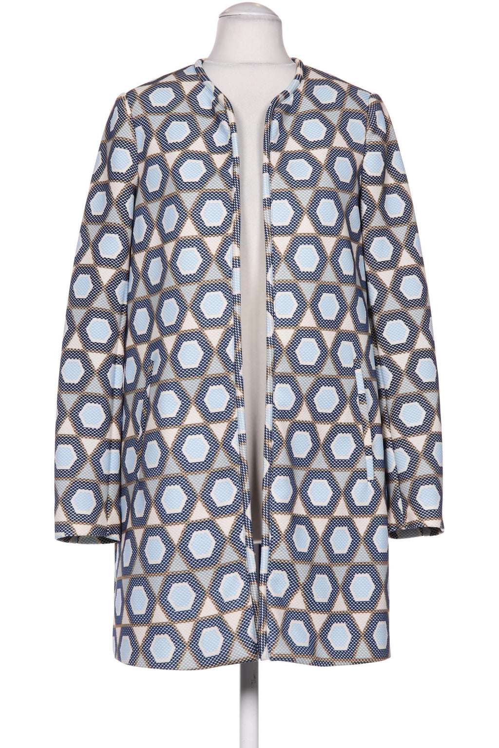 H&M Women Coat Blue EU 34 4