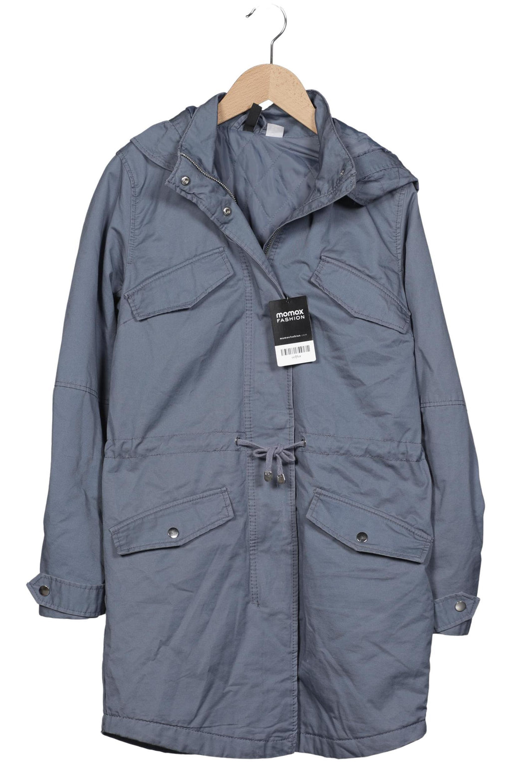 H&M Women Coat Blue XS 2