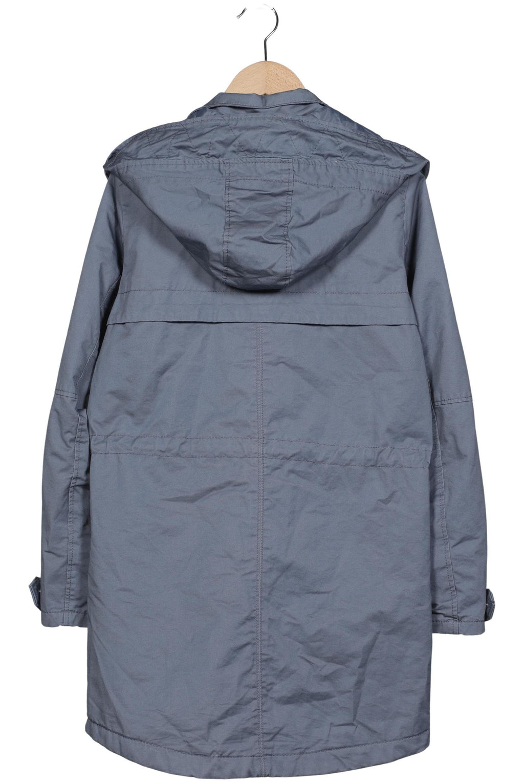 H&M Women Coat Blue XS 3