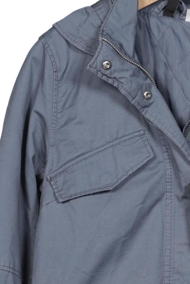 H&M Women Coat Blue XS 4