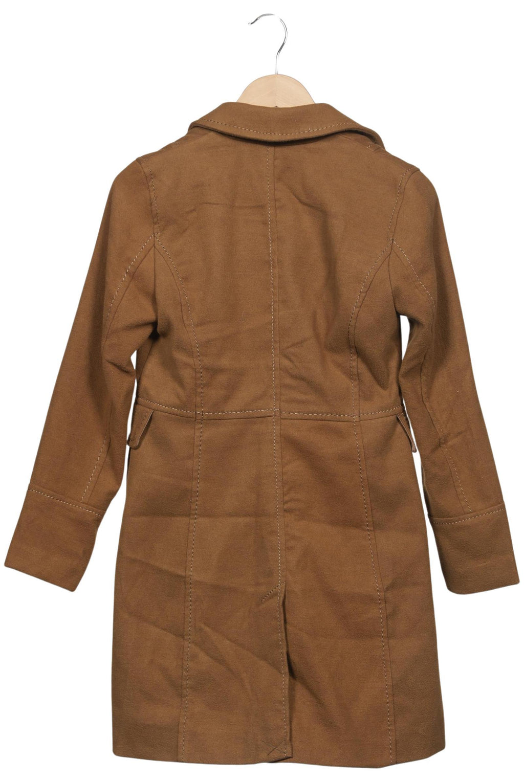 H&M Women Coat Brown 34 9