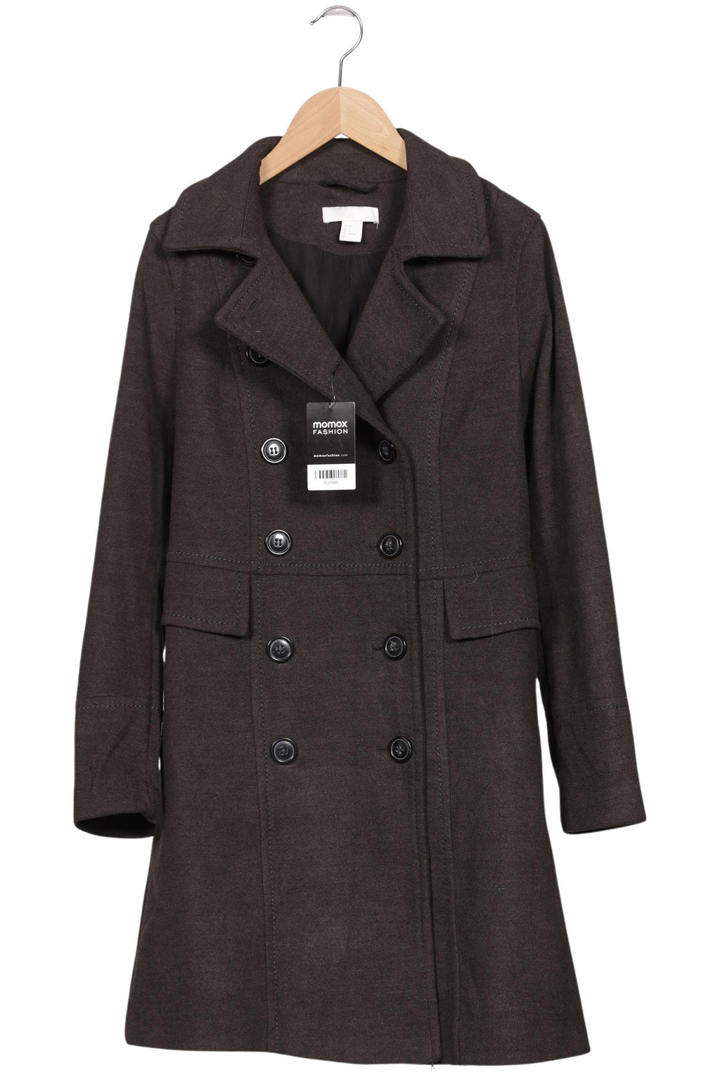 H&M Women Coat Gray EU 38 6