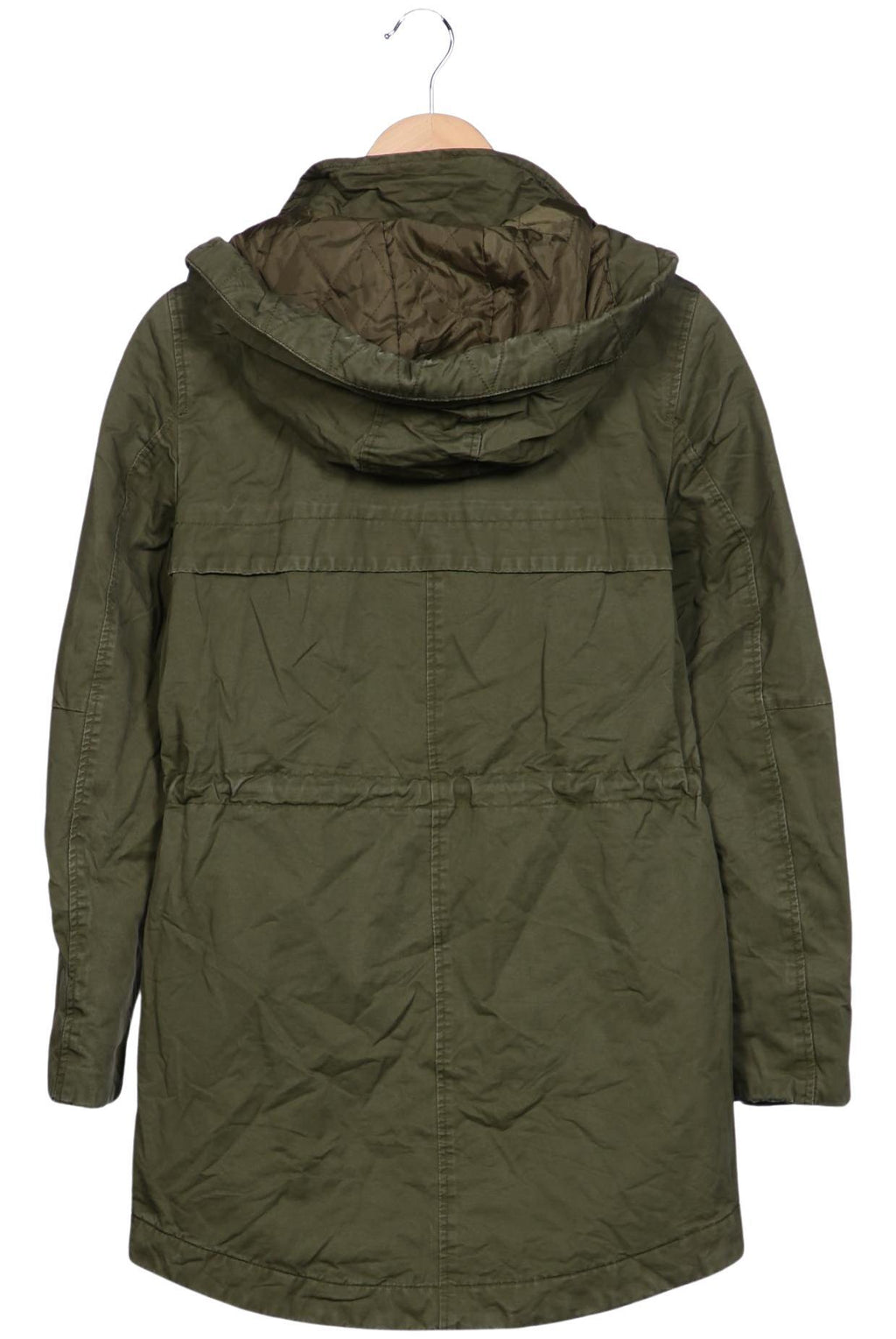 H&M Women Coat Green Size XS 3