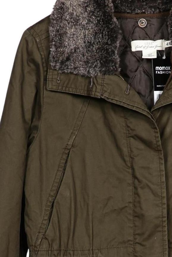 H&M Women Coat Green EU 36 10