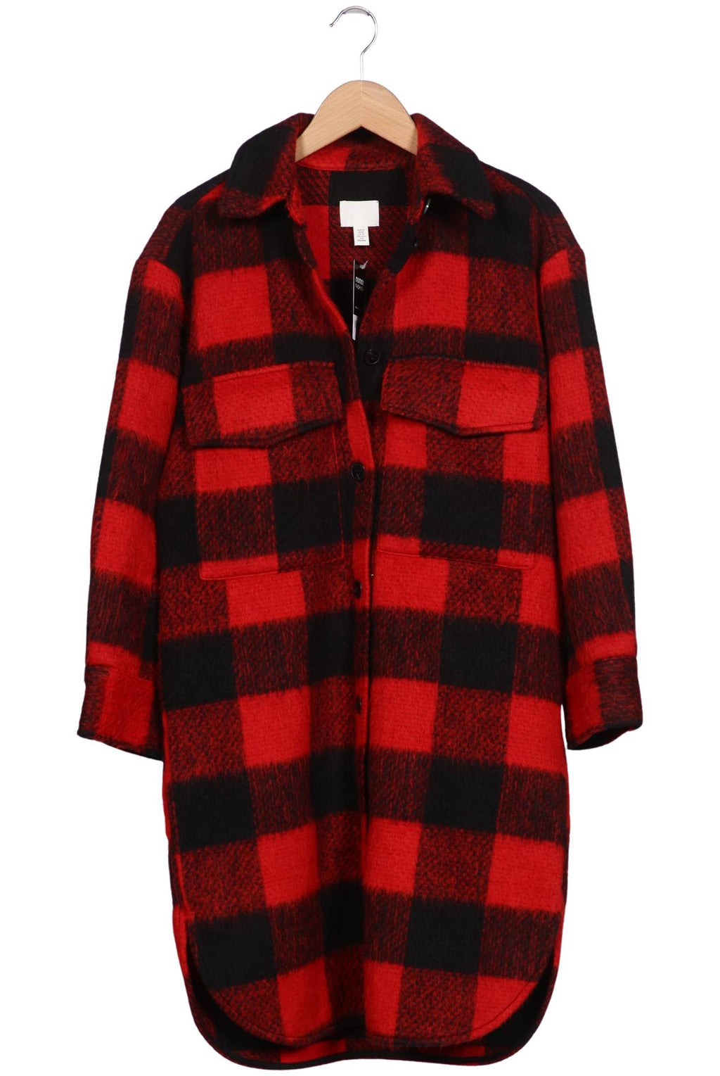 H&M Women Coat Multicolored XS 2