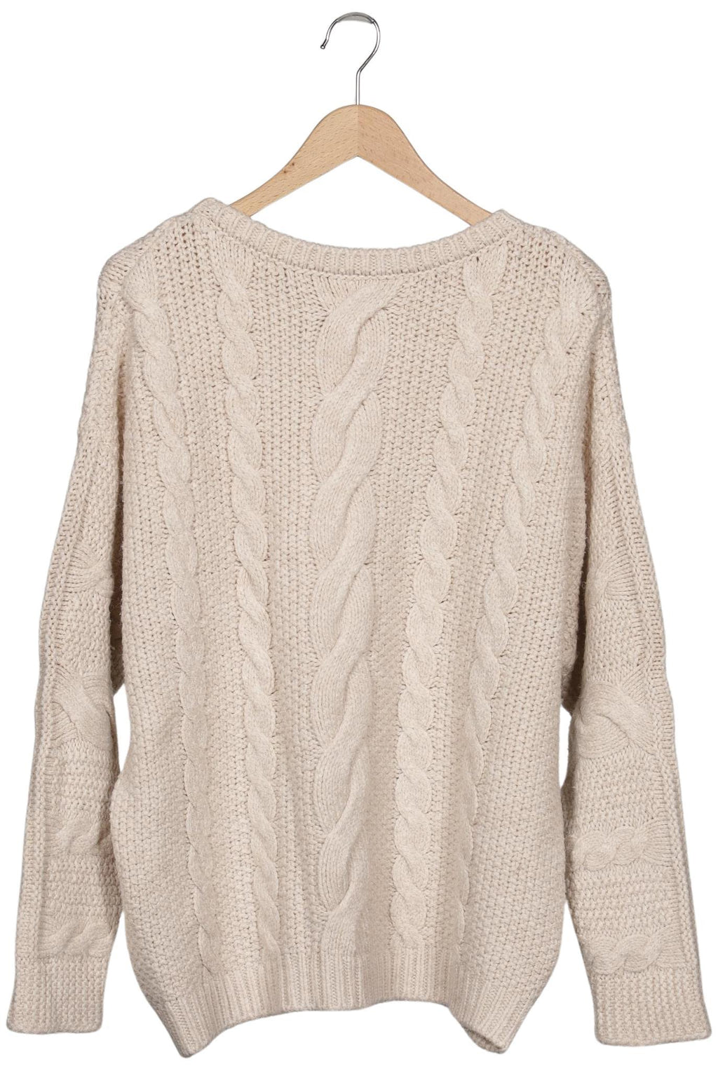 H&M Damen Pullover Beige XL 3