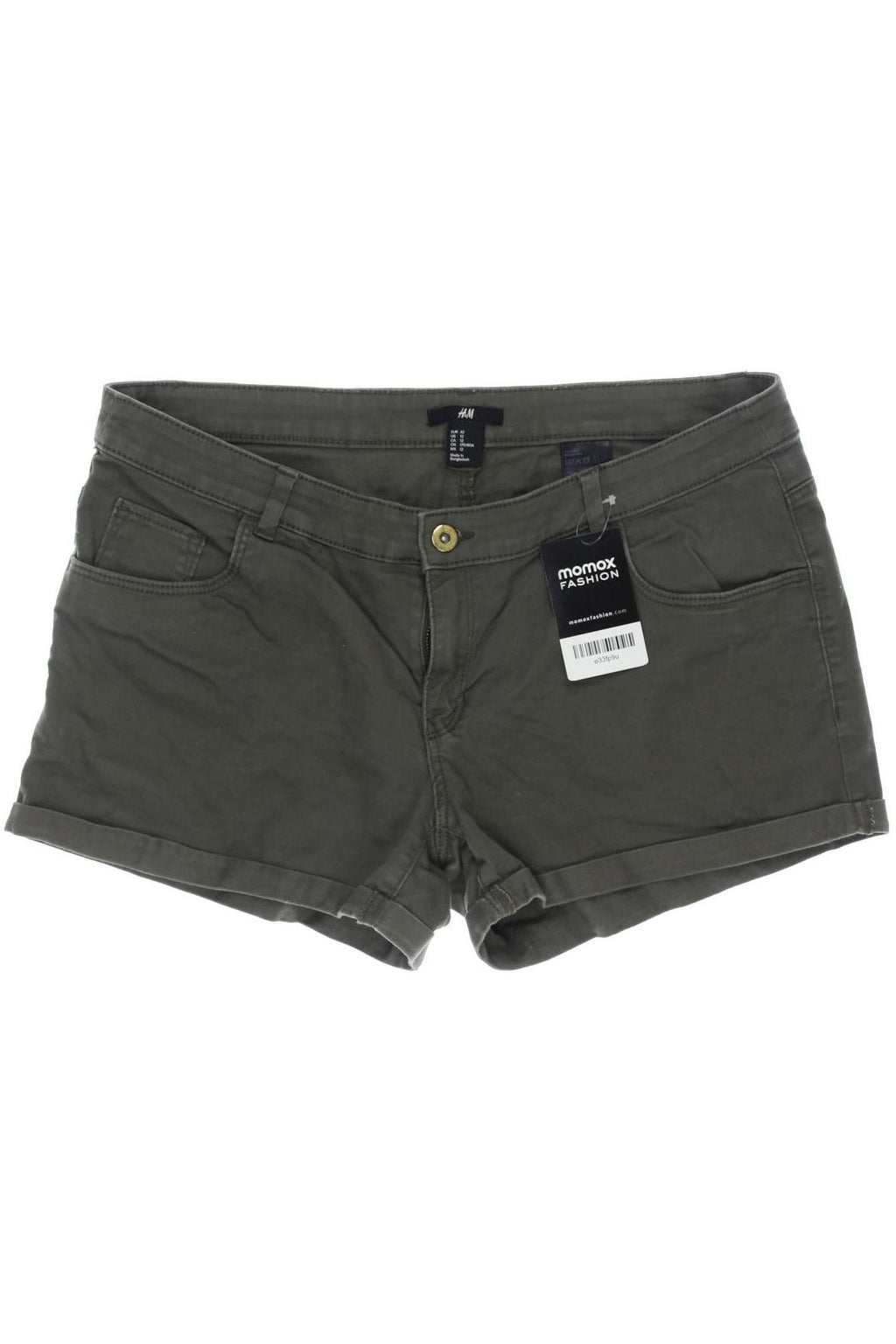 H&M Damen Shorts Grün EU 42 7